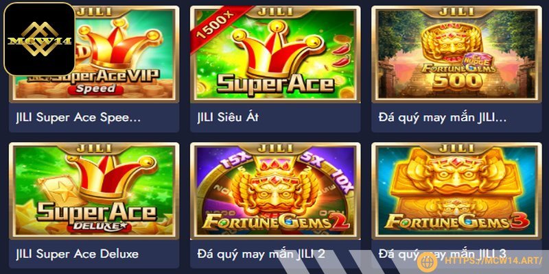 Slot game đa dạng giúp người chơi thỏa sức lựa chọn